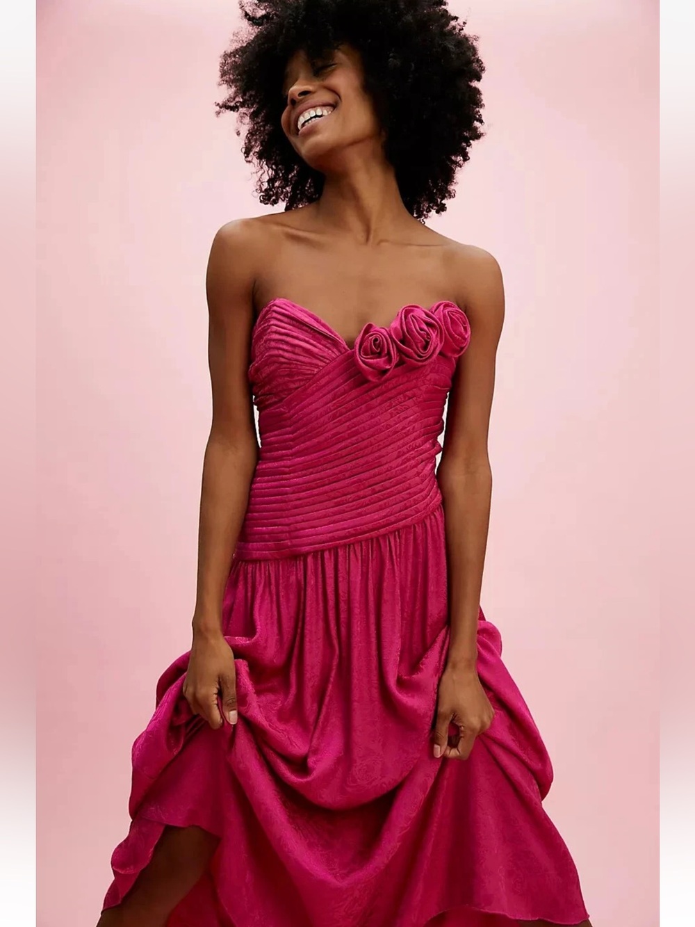 Free People Make An Entrance Maxi Dress size 8MSRP: $228 NWT pink